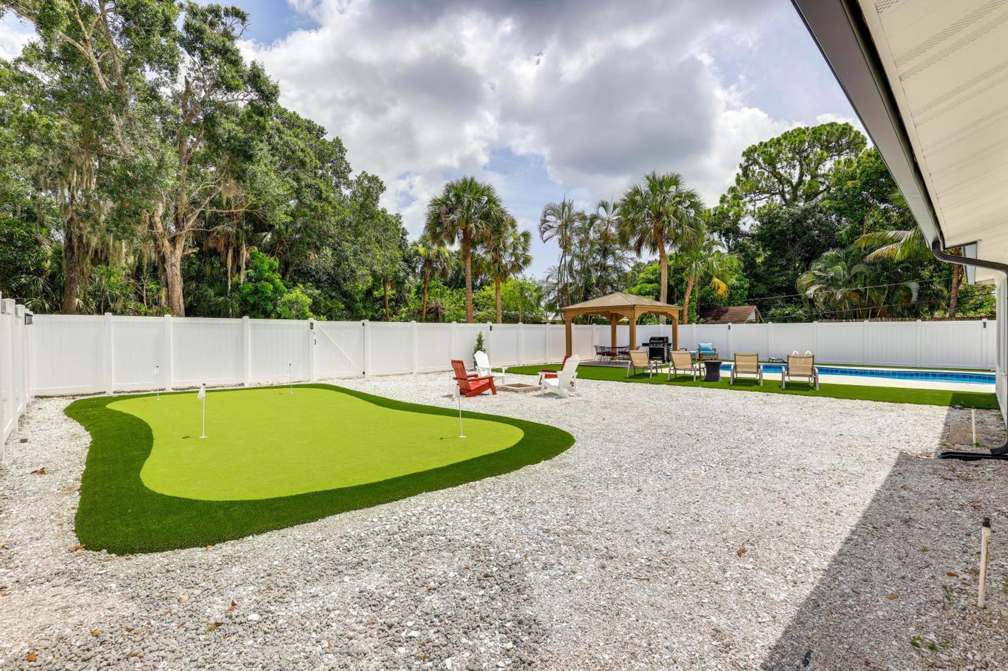 Vero Beach Vacation Rental Pool And Putting Green! المظهر الخارجي الصورة